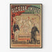 Vintage plakat af Alcazar d'Hiver operette L'Enlèvement des Sabines