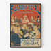Vintage dekorativ plakat Alcazar Royal Bruxelles