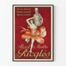 Vintage plakat af Ricqlès pebermynte spiritus