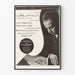 Vintage plakat af koncert med Aldo Mancinelli, amerikansk pianist