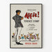 Vintage teaterplakat Alfie med Terence Stamp