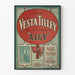 Vintage plakat af musicalen Algy sunget af Vesta Tilley