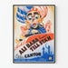 Vintage plakat Ali Baba retro vægdekoration