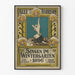 Vintage plakat Alle 5 Barrison synger i vinterhaven 1896