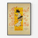 Plakat Almanach Georges Bans 1896 Illustration Litteratur og Kunst