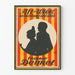 Vintage plakat Alt-Wien i poesi og sang - Ehepar Deimel