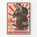 Vægdekoration plakat 1. maj – Arbejdernes fest og arbejdersolidaritet
