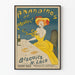 Vintage plakat Amandines de Provence kiks H. Lalo