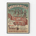 Gammel plakat De Fremtidige Rederifiskere - Vintage vægdekoration