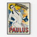 Vintage plakat Ambassadeurs Paulus den populære sanger