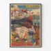 Vintage plakat Ambigu Le Crime d'Aix vægdekoration