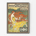 Vintage amerikansk Crescent Cycles plakat vægdekoration