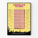 Dekorativ plakat American Names af Stephen Vincent Benét