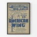 Plakat for American Wing Teater ved Mt. Park Casino