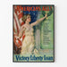 Vintage Victory Liberty Loan Plakat - Patriotisk Vægdekoration