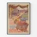Vintage plakat af Robert Beauvais-møbler - Vægdekoration Le Havre