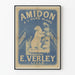 Vintage plakat Amidon til den hvide bjørn E.Verley Lille