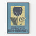 Vintage plakat Ampho-Vaccin Rhino-Pharyngien mod forkølelse