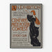Vintage plakat udstilling originale tegninger konkurrence om plakater