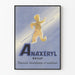 Vintage plakat Anaxeryl Baillly - Retro vægdekoration dermatose