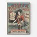 Vintage plakat Andréa La Tireuse de Cartes - Plakat til vægdekoration