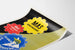 Vintage plakat 3-års jubilæum for Alliance for Fremskridt