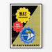 Vintage plakat 3-års jubilæum for Alliance for Fremskridt