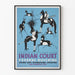 Dekorativ plakat Jagt på antilope Navajo - Indian Court 1939