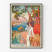 Vintage plakat Antibes Côte d’Azur - Retro vægdekoration