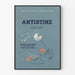 Reklameplakat Antistine – Vintage medicinsk vægdekoration Artem Legrand