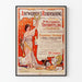 Gammel plakat 9. industrielle udstilling Antwerpens Rubenskring 1896