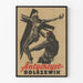 Vintage plakat Antikrist Bolsjevik