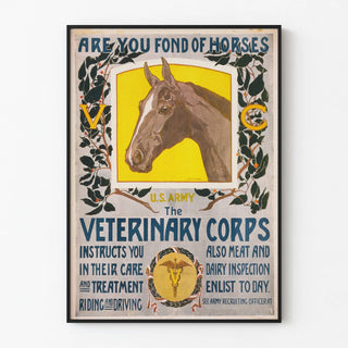 are-you-fond-of-horses-u-s-army-the-veterinary-corps-instructs-you-in-their-care-and-treatment-riding-and-driving