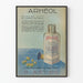 Vintage plakat for reklame Arhéol - Medicinsk vægdekoration