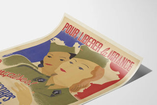 armees-francaises-de-liberation-affiches-de-recrutement-corps-feminin-des-transmissions