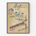 Vintage plakat Arseniode Buriat Sundhed Ustoppelig