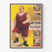 Vintage plakat Arthur den kolossale knæ - Retro vægdekoration