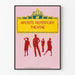 Vintage plakat fra Artists Repertory Theatre til vægdekoration