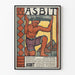 Vintage plakat ASBIT til let og holdbart tag