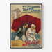 Retro plakat Ved Overførselshjørnet - Vintage komedie-drama