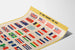 Historisk plakat - De allierede flag mod Aksemagterne