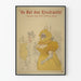 Vintage plakat 'Au Bal des Étudiants' af Henri de Toulouse-Lautrec