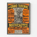 Vintage plakat Au Grand Turenne - Retro vægdekoration med reklame