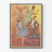 Vintage plakat Moulin Rouge forestilling koncert bal