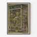 Vintage plakat Au Météore Bronzés d'Art - elegant vægdekoration