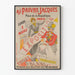 Vintage plakat Au Pauvre Jacques Place de la République Paris - Retro vægdekoration