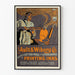 Vintage industriel plakat Ault & Wiborg - Trykfarver