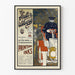 Vintage reklameplakat med tryggefarve Ault & Wiborg