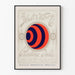 Vintage plakat Ault & Wiborg trykfarve vægdekoration