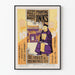 Vintage plakat for reklame med lithografisk blæk fra Ault & Wiborg 1902